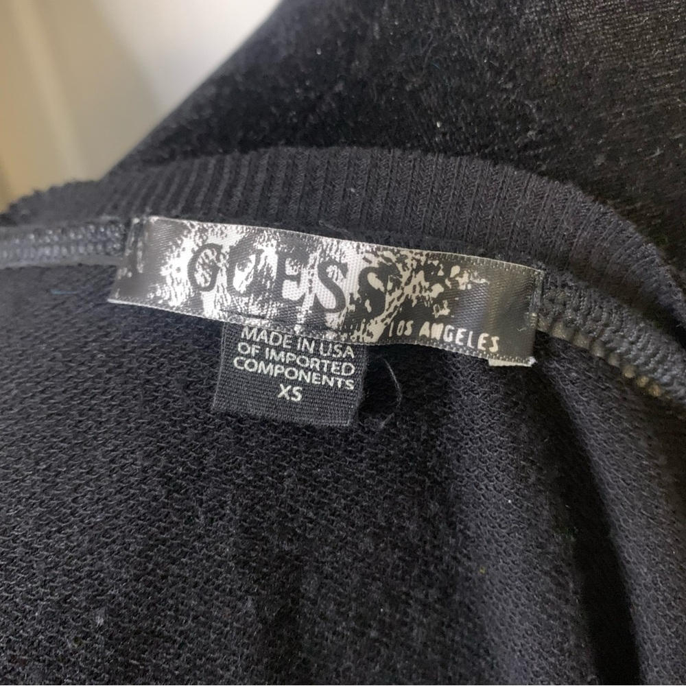 Guess Rhinestone Sleeve Sweatshirt - Picture 5 of 5